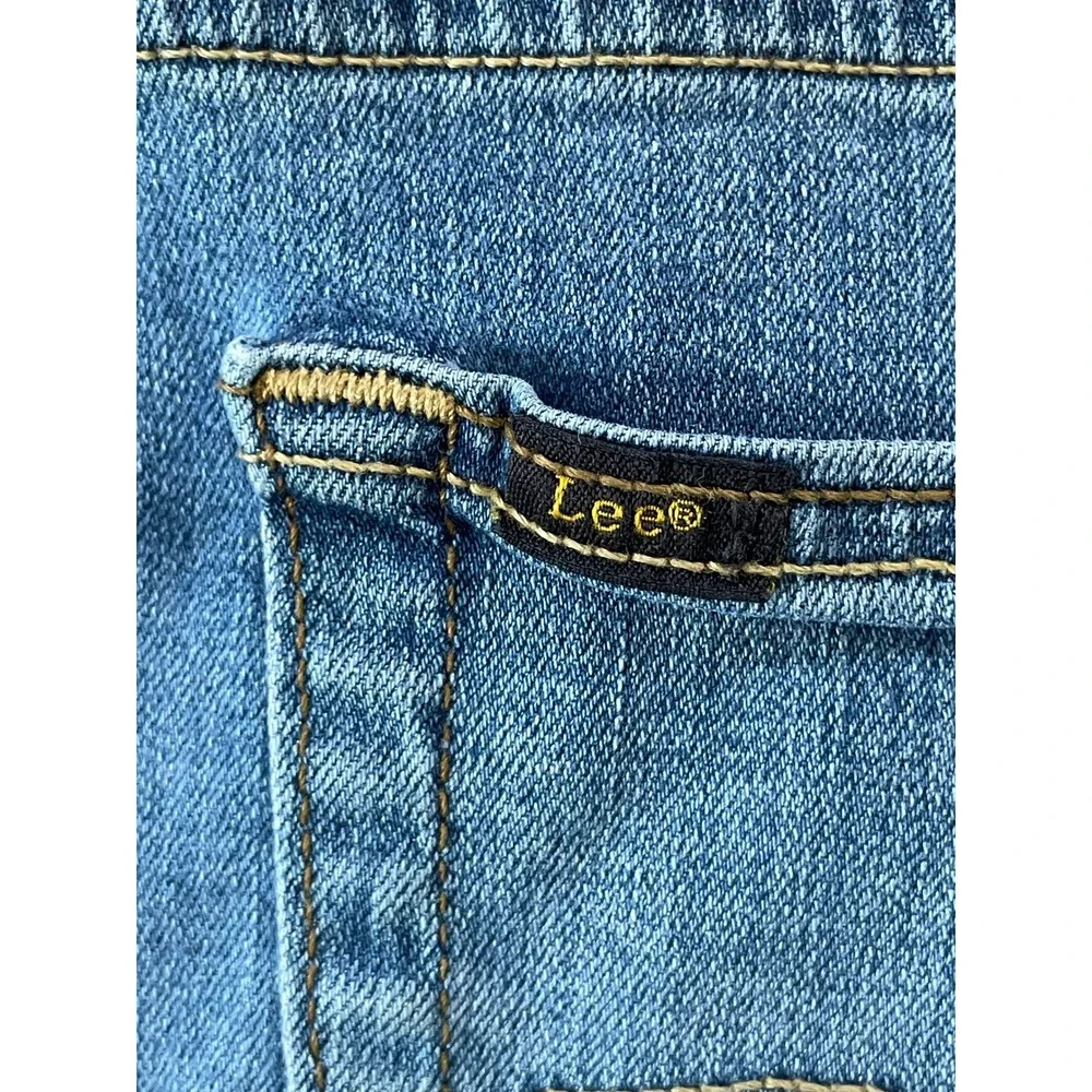 Lee Mens 31x26 Classic Fit Jeans Blue S Gene Cone Denim Stretch 2006850 Hemmed